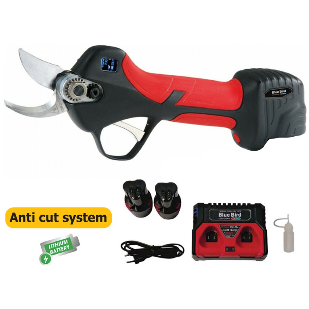 ψαλίδι-κλαδέματος-μπαταρίας-blue-bird-ps-22-23-με-δύο-μπαταρίες-12,6v-2-ahr-λιθίου